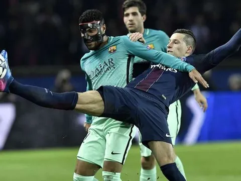 Barca gặp lại trọng tài bắt trận chiến PSG