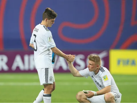 Bất lực trước hàng phòng ngự Mexico, U20 Đức vẫn chưa thể ghi bàn sau 2 trận đấu