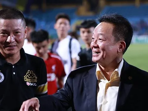 Hà Nội vô địch tuyệt đối lượt đi, bầu Hiển thưởng hơn tỷ đồng