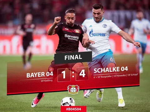 Bayer Leverkusen vs. Schalke 04 (Vòng 3 Bundesliga)