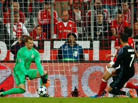 Bayern Munich 1-2 Real Madrid (Lượt đi tứ kết Champions League 2016/17)
