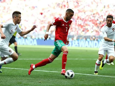 Bồ Đào Nha lộ 'tử huyệt' trong trận gặp Morocco
