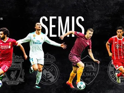 Bốc thăm bán kết Champions League: Real là số 1