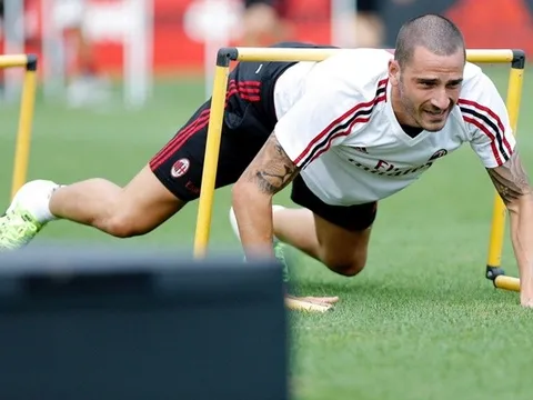 Bonucci và đồng đội "khóc thét" với bài tập của Montella