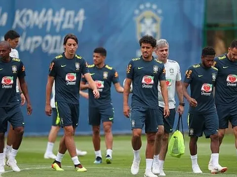 Brazil chuẩn bị cho trận chiến Serbia với nỗi lo mất 2 trụ cột