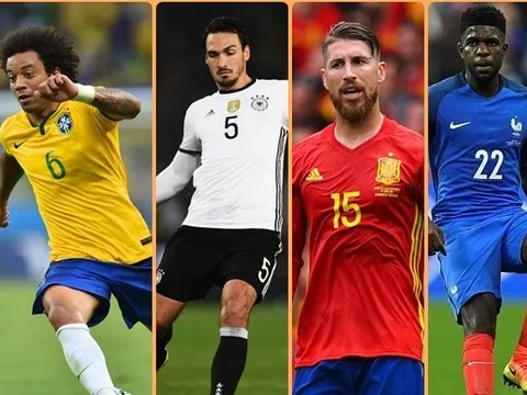 Brazil, Pháp, Đức và Tây Ban Nha: Hàng phòng ngự đội nào ‘cứng’ nhất?
