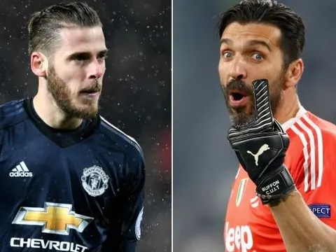 Buffon bị thẻ đỏ đầu tiên ở Champions League vì... "xem thường" De Gea