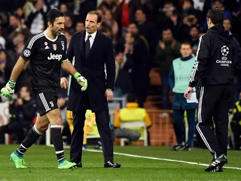 HLV Zidane "cắn rứt" vì Buffon rời sân trong tức tưởi