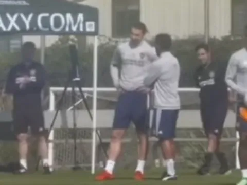 Buổi tập đầu tiên của Ibra tại LA Galaxy