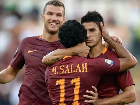 Các sao Roma gửi những lời chúc tốt đẹp đến Salah trên mạng xã hội
