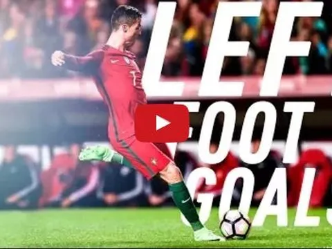 Cái chân trái lợi hại của Cristiano Ronaldo
