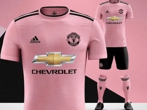Cận cảnh áo đấu cực đẹp của Man Utd mùa 2018/19
