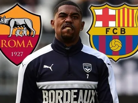 Cận cảnh Barca cướp Malcolm trước mặt Roma