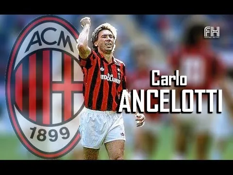 Carlo Ancelotti và tất cả bàn thắng cho AC Milan thời trẻ
