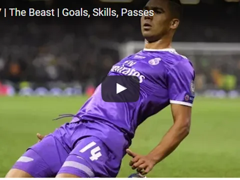 Casemiro thể hiện khả năng chuyền bóng, làm xiếc và ghi bàn đáng nể