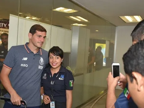 Casillas cùng Porto được chào đón nồng nhiệt tại Mexico