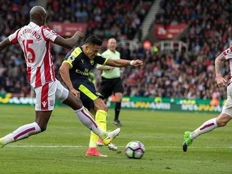 Chấm điểm Arsenal trận thắng Stoke City: 'Ngả mũ' trước Sanchez