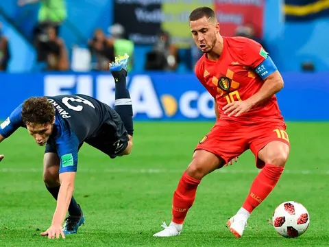 Chấm điểm Bỉ: Trên đôi vai Hazard