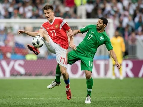 Chấm điểm Nga: Golovin thay Dzagoev gánh vác hàng công