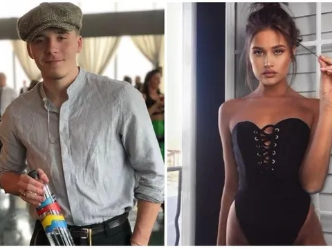 Chán nữ diễn viên, cậu cả nhà Beckham cặp kè siêu mẫu Playboy?