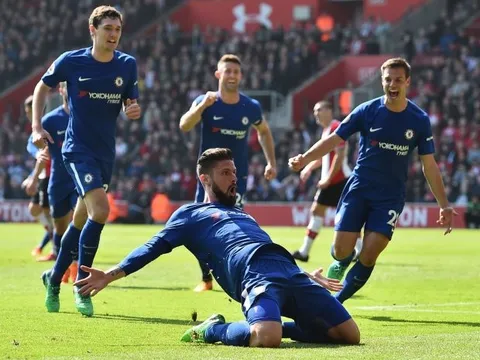 Chelsea ngược dòng ngoạn mục nhờ lời nhắn của Giroud đến Hazard