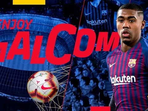 CHÍNH THỨC: Barcelona công bố "bom tấn drama" Malcom