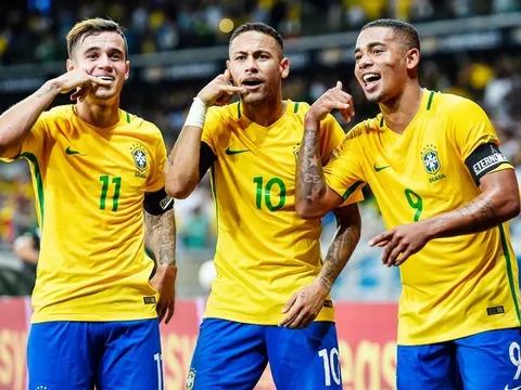 CHÍNH THỨC: Brazil công bố đội hình tham dự World Cup 2018