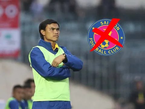 CHÍNH THỨC: HLV Tài Em chia tay Sài Gòn FC