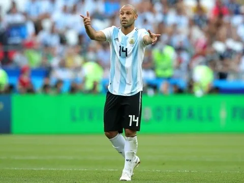 CHÍNH THỨC: Javier Mascherano chia tay ĐT Argentina