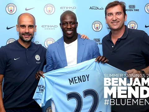 CHÍNH THỨC: Man City nổ 'bom tấn' Benjamin Mendy, đắt kỷ lục thế giới