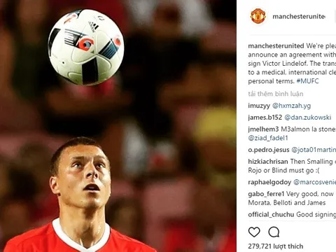 Victor Lindelof CHÍNH THỨC gia nhập Man United
