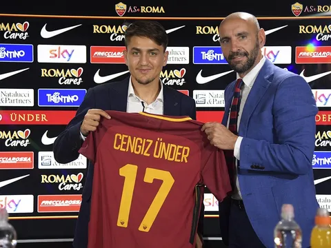 CHÍNH THỨC: Roma chiêu mộ thành công Cengiz Under