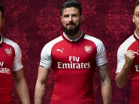 Chùm ảnh: Arsenal ra áo đấu sân nhà, có cả Oezil, Sanchez, Giroud