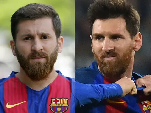 Chùm ảnh: Chàng trai nổi tiếng vì giống Messi đến khó tin