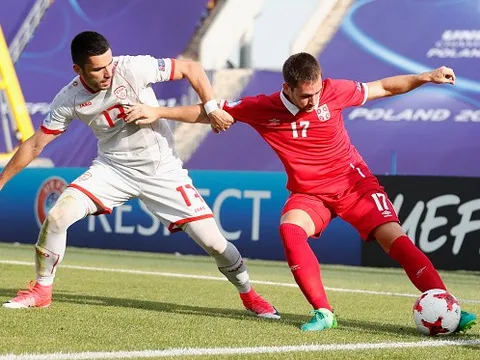Chùm ảnh: U21 Serbia và U21 Macedonia tự làm khó nhau