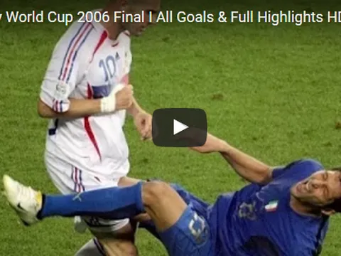Chung kết World Cup 2006: Pháp vs Italia
