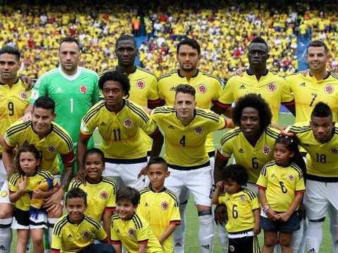 "Ngựa ô" Colombia sẽ tiếp tục gây 'địa chấn' tại World Cup 2018 ?