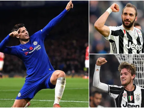 NÓNG: Morata + 55 triệu bảng = Higuain và Rugani?