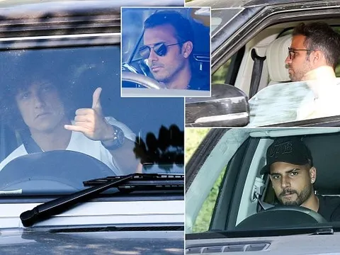 Conte xuất hiện trở lại, dàn sao Chelsea mặt mày cau có đến sân tập