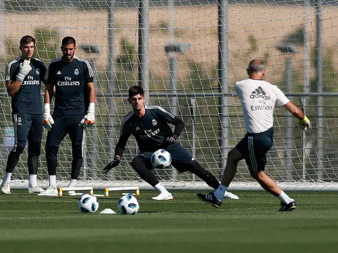 Courtois sẵn sàng cùng Real Madrid chinh phục Siêu cúp châu Âu
