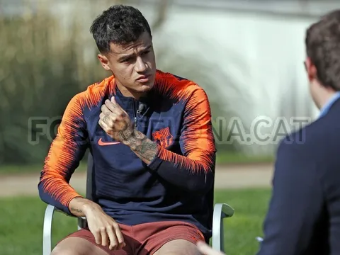 Coutinho hào hứng trước cơ hội lần đầu với Barcelona
