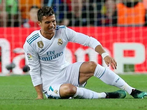 HLV Zidane: ‘Mắt cá Ronaldo sưng to, nhưng không nghiêm trọng’
