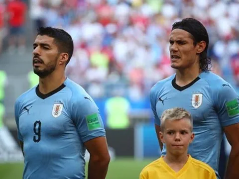 Ronaldo "chấp" song sát Cavani - Suarez