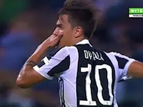Cú sút phạt tuyệt đẹp của Paulo Dybala trong trận siêu cúp