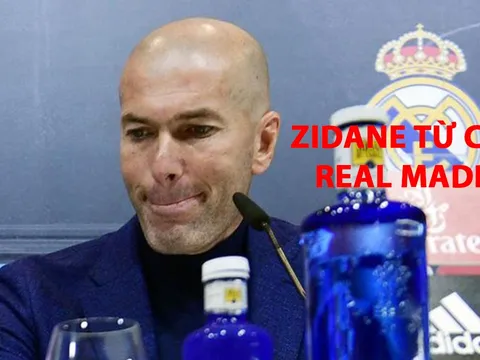 CỰC SỐC: Zidane chia tay Real Madrid