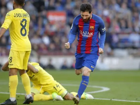Cuộc đua Chiếc giày vàng châu Âu: Messi sắp sánh kịp Ronaldo