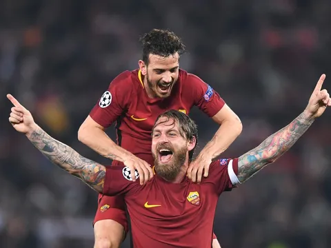 Thắng Barca, De Rossi mơ đến cúp bạc Champions League