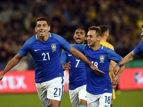 Chùm ảnh: Brazil đại thắng 4 sao nhờ người hùng lạ lẫm