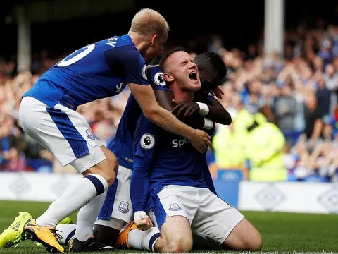 Everton 1-0 Stoke City: Goodison Park bùng nổ vì Rooney!