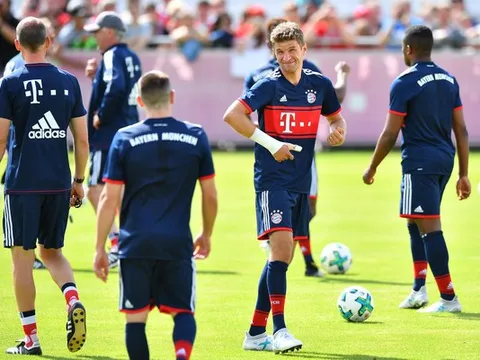 Chùm ảnh: Bayern hội quân chuẩn bị cho mùa giải mới